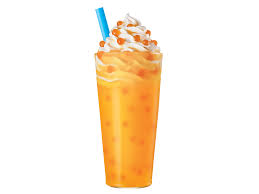 Orange Cloudsicle Slush Float